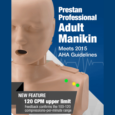 Prestan 2015 AHA CPR Guidelines Manikin