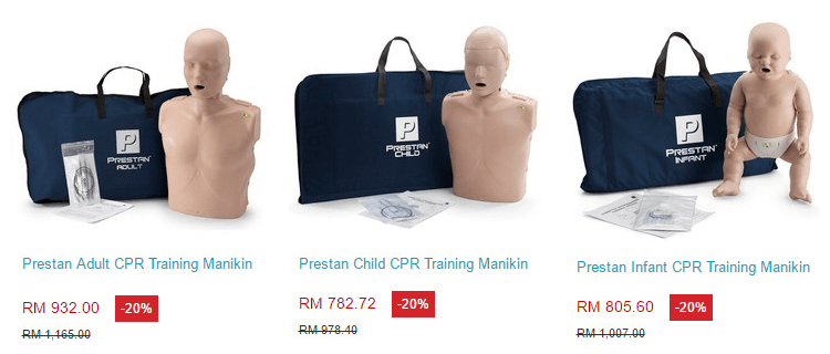 Prestan CPR manikins offer